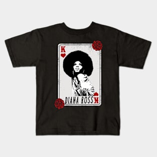 Vintage Card Diana Ross Kids T-Shirt